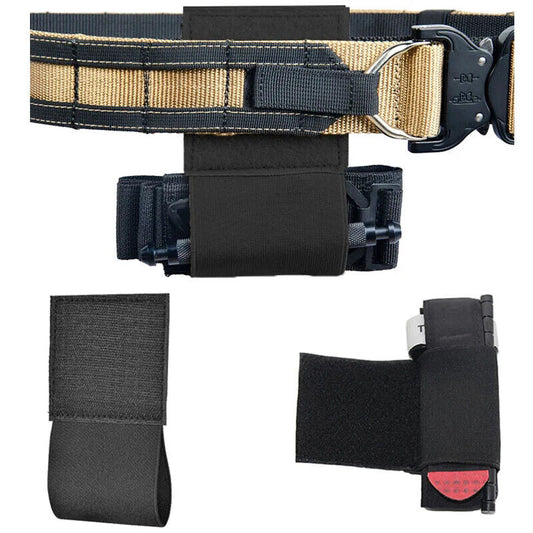 Tactical Elastic Tourniquet Holder - Heavy-Duty Hook-and-Loop Quick-Release Belt with Secure Fixing Loops | CAT-Compatible Medical Tourniquet Storage for Combat, First Aid & Outdoor Survival