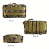 Tactical Molle Pouch Waterproof EDC Waist Pack Outdoor Survival Emergency First Aid Camping Gear Compact Fanny Pack MOLLE