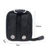 Heavy-Duty 1000D Nylon Foldable Water Bottle Bag - Waterproof and Tear-Resistant Cover for Camping, Hiking, and Fishing