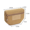 Organized MOLLE Hanging Storage Bag - Multiple Compartments and Expandable Design for EDC Tools and Sundries