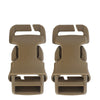 2pcs Backpack Quick Release Buckle Quick Connect Mounting Connector Buckle