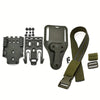 Quick Release Drop Leg Holster Kit with QLS 19/22 Adapter Belt Loop for Hunting