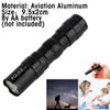 Mini LED Flashlight XPE Zoom Pen Light Camping Emergency Waterproof Flashlight