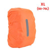 25-70L Waterproof Outdoor Mountaineering Bag Rain Cover Safety Reflective Strip