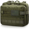 Double-layer Large EDC Tool Storage Bag Molle Outdoor Emergency Tool EMT Bags