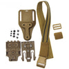Quick Locking Leg Strap System for G17 & M9 - Compatible with QLS 19 & 22, Tactical Platform Adapter for Secure Holster Mounting