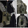 Outdoor Molle Rugged Radio Holster Securely Secures Radio To Belts and Vests