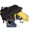 Multi-compartment EDC Tool Storage Bag Molle Webbing Attachment Phone Waist Bag