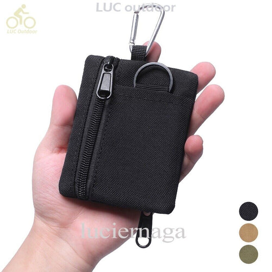 Nylon Outdoor Mini Size EDC Tool Utility Bag Coin Card Storage Accessory Bag