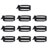 Heavy-Duty 10-Piece Shoulder Strap Buckle Set - Includes Triglide Slides and MOLLE Webbing Connectors for Backpacks