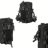 Tactical MOLLE Waist Pack Pro - Modular EDC Organizer with Detachable Strap & Phone Armor Slot | 500D Nylon Waterproof Tool Bag for Outdoor/CQB Operations