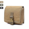 Heavy-Duty 1000D Nylon MOLLE EDC Tool Bag - Waterproof and Tear-Resistant Storage for Outdoor Emergency Equipment