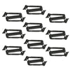 Heavy-Duty 10-Piece Shoulder Strap Buckle Set - Includes Triglide Slides and MOLLE Webbing Connectors for Backpacks