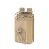 Heavy-Duty 1000D Nylon MOLLE Walkie Talkie Pouch - Waterproof Radio Bag for Outdoor Adventures