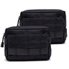 Wear-resistant Outdoor Multifunctional EDC Camping Molle Tool Zipper Waist Bag