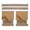 2-pack MOLLE Quick Release Buckle for Field Training Vest JPC CPC NCPC 6094