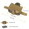 Tactical Helmet Battery Pack with Integrated Accessory Pouch – Durable and Versatile Storage Solution for OPS-Core, FAST, BJ, PJ, MH, and MICH Helmets