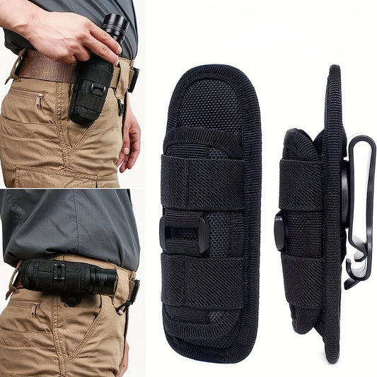 Nylon Outdoor Sports Flashlight Holder Universal Camping Flashlight Waist Case