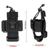 Tactical MOLLE Radio Pouch - Heavy-Duty Waterproof Walkie Talkie Holder with Quick-Release Straps & Secure Locking | Universal Fit for Motorola, Baofeng & Military Radios | Outdoor, Camping & Emergency Communication Gear
