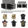 2-pack MOLLE Quick Release Buckle for Field Training Vest JPC CPC NCPC 6094