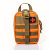 Tactical EDC First Aid Pouch - MOLLE-Compatible Nylon Waist Pack with Quick-Access Compartments for Outdoor, Hunting & Survival Gear | Water-Resistant Medical Organizer & Trauma Kit Holder