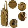 Molle Water Bottle Holder Adjustable Water Bottle Bag Tote Bag EDC Tool Kit