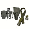 Quick Release Drop Leg Holster Kit with QLS 19/22 Adapter Belt Loop for Hunting