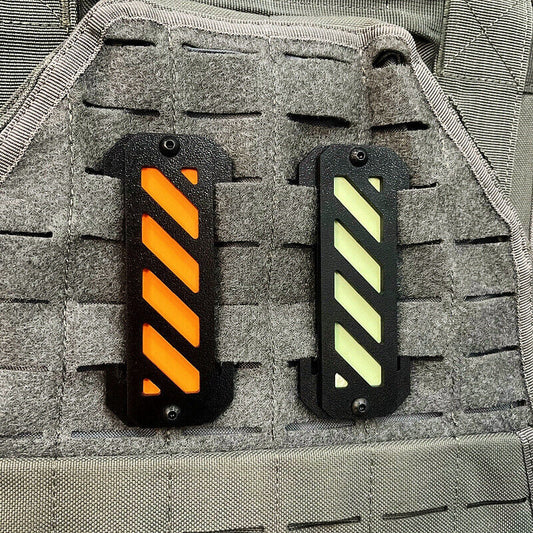 Luminous Marking Plastic Molle Outdoor Backpack Night Running Vest Marking Strip