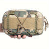 EDC Molle Bag Nylon Waist Bag Outdoor Portable Waist Bag Accessory Tools Bag