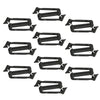 Heavy-Duty 10-Piece Shoulder Strap Buckle Set - Includes Triglide Slides and MOLLE Webbing Connectors for Backpacks