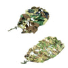 Tactical Helmet Camo Cover System | Fast MH/PJ/BJ Jungle Helmet Compatible | MIL-SPEC Multi-Terrain Camouflage Cloth with NVG Bungee & Silent Attachment Tech