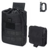 Multi-Purpose MOLLE Waist Bag - Self-Removable, Foldable, and Perfect for EDC, Camping, Hiking, and Travel