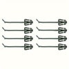 8pcs/set of Utility Backpack Bungee Clips Durable Triangular Buckle for Backpack
