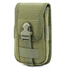 Double-Layer Molle-Compatible Mobile Phone Bag & EDC Tool Pouch – Lightweight and Durable Waist Pack for Outdoor Sports, Hiking, Travel, and Everyday Carry