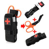 Wilderness Rescue Kit Medical Tools Scissors Molle Storage Trauma Support Set