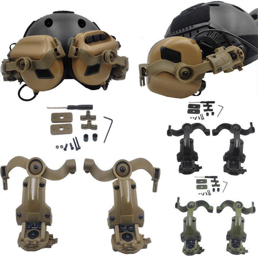 Sound Pickup Noise Reduction Headset Helmet-style Accessory Bracket Adapter Kit