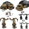 Sound Pickup Noise Reduction Headset Helmet-style Accessory Bracket Adapter Kit