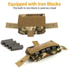 Tactical Helmet Battery Pack with Integrated Accessory Pouch – Durable and Versatile Storage Solution for OPS-Core, FAST, BJ, PJ, MH, and MICH Helmets
