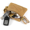 EDC Molle Practical Accessories Storage Bag Coin Keychain Card Holder Waist Bag