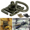 MOLLE Webbing Buckle with Swivel D-Ring Carabiner Clip - Essential Outdoor Gear for Camping Backpacks and Tactical Equipment