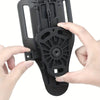 Tactical QLS Adapter Base - Quick-Release Vertical Belt Loop with Adjustable Mounting | Secure Locking for Holsters, Mag Pouches & Tactical Gear | Compatible with Safariland QLS Receiver Plate System