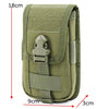 Double-Layer Molle-Compatible Mobile Phone Bag & EDC Tool Pouch – Lightweight and Durable Waist Pack for Outdoor Sports, Hiking, Travel, and Everyday Carry