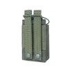 Heavy-Duty 1000D Nylon MOLLE Walkie Talkie Pouch - Waterproof Radio Bag for Outdoor Adventures