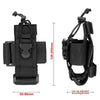 Outdoor Molle Rugged Radio Holster Securely Secures Radio To Belts and Vests