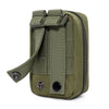 Nylon Molle Pouch Belt Waist Pack EDC Running Bag Soft Travel Camping Bags