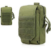 6.5 inch EDC Molle Bag Outdoor Waist Bag Tool Phone Bag Wallet Camping Tool Pack
