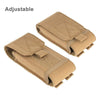 Nylon Molle Phone Bags EDC Tool Accessories Bag Up to 6.7
