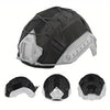 Quick Install Cycling Helmet Cover with Elastic Rope Outdoor Helmet Supplies