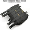 Molle Large capacity Outdoor Emergency Tool Bag Double Layer EDC EMT Utility Bag