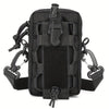 Tactical MOLLE Waist Pack Pro - Modular EDC Organizer with Detachable Strap & Phone Armor Slot | 500D Nylon Waterproof Tool Bag for Outdoor/CQB Operations